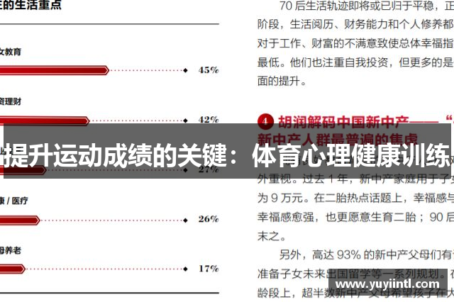 提升运动成绩的关键：体育心理健康训练